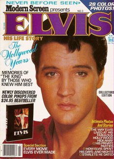 Elvis magazine cover