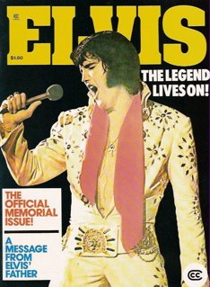 Elvis magazine cover